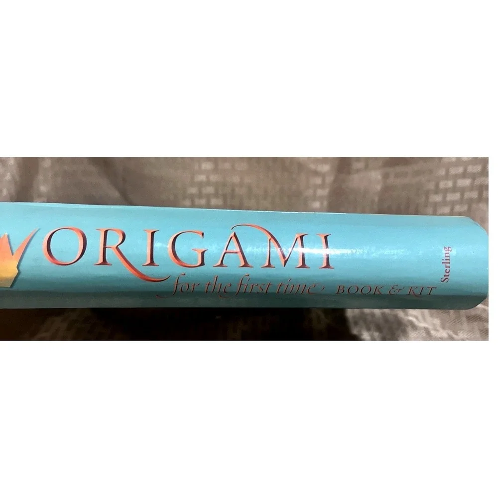 NOS Origami for the First Time Book & Kit Soonboke Smith 100 Sheets Paper 2003